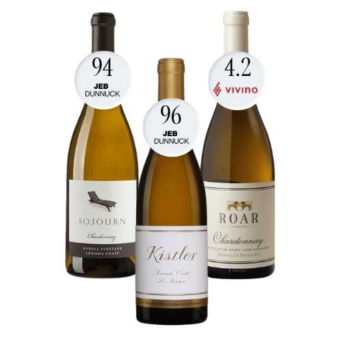 Trio-Chardonnay-Roar-Santa-Lucia-Highland-Kistler-Sonoma-Coast-Sojourn-Durell